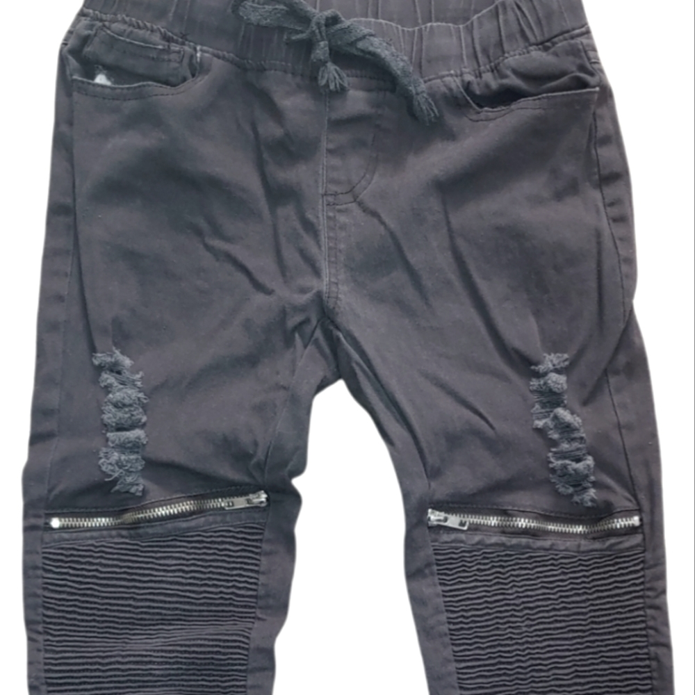 Twin Sisters Skinny Fit Ripped Cargo Designer Pants, … - Gem